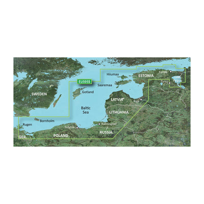 Garmin Garmin Bluechart G2 - HXEU505S - Baltic Sea East Coast - microSD/SD