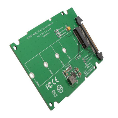 IOCrest M.2 PCIe I/F NVMe SSD to U.2 (SFF-8639) 2.5-Inch SSD Adapter with Cable