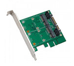 Syba 3.5"" SATAIII to Dual mSATA RAID Adapter