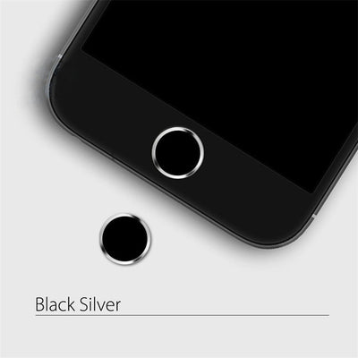 for iPhone Home Button Sticker Touch ID Protector for iPhone 5s 5 se 4 6 S 6s 7 Plus 8 5SE Case Cover Aluminum Luxury Phone Capa