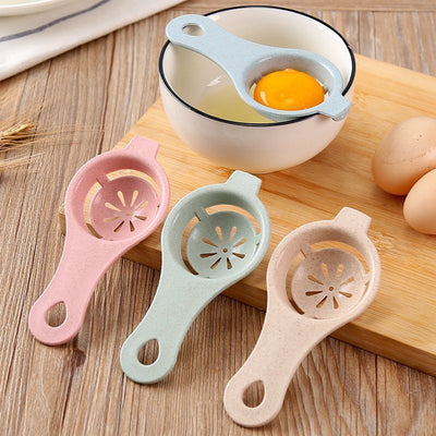 1PC 13*6cm Plastic  Egg Separator White Yolk Sifting Home Kitchen Chef Dining Cooking Gadget New