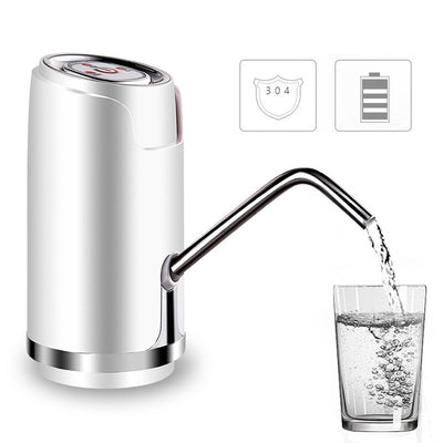 Electric Water Bottle Pump Dispenser With Suction Unit Bottled USB Water Dispenser For Drinking Water Bottles Home Gadgets