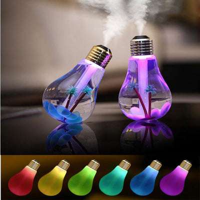 Newest 400ML USB DC 5V 7 Colors Night Light Air Ultrasonic Humidifier Oil Essential Aroma Diffuser Mist Maker Fogger USB Gadgets