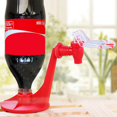 Novelty Saver Soda Dispenser Bottle Coke Upside Down Drinking Water Dispense Machine For Gadget Party Home Bar