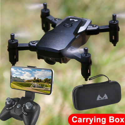 One Key Return High Hold Headless Mode Selfie Professional Helicopter Long battery life Foldable FPV wifi drone with HD camera