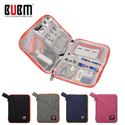 BUBM Travel Universal Cable Organizer Electronics Accessories Cases Gadget Bag For USB, Phone, Charger and Cable, Fit for ipad