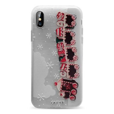CASEIER Christmas Phone Case For iPhone X 8 7 6S 6 Plus XS Max 5S SE 2019 NEW Year Cases For iPhone 6 6S 7 8 Plus 10 Accessories