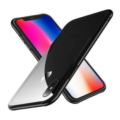 CASEIER Tempered Glass Phone Case For iPhone 7 8 Cases 0.7MM Glass Cover For iPhone X XS Max XR 6 6s Plus Case Funda Accessories