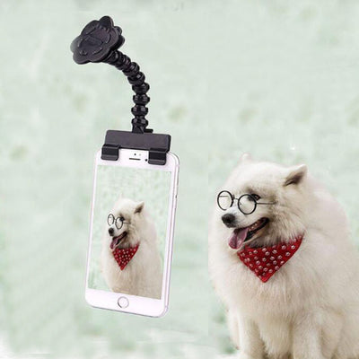 HOT Pet Selfie Stick for Pets Dog Cat fit iPhone Samsung and Most Smartphone Tablet Dog Selfie Stick Black/White Drop Shipping