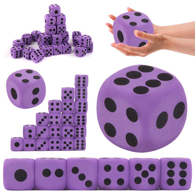 Math Toys Specialty Giant EVA Foam Playing Dice Block Party Toy Game Prize Funny Gadgets Interesting Toys For Children Gift YB06