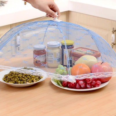 1pc UmbrellaFood Covers Anti Fly Mosquito Meal Cover Lace Table Home Using Food Cover Kitchen Gadgets Cooking Tool 100gD