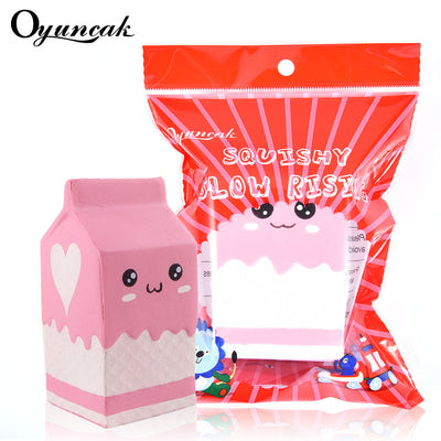 Oyuncak Squishy Milk Antistress Squishe Stress Relief Slow Rising Novelty & Gag Toys Fun Gadget Surprise Kid Entertainment Gifts