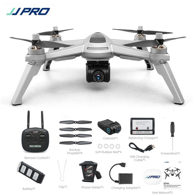 Free Gifts! JJRC JJPRO X5 5G GPS WIFI FPV With 1080P HD Camera Max 18 Mins Follow Me Altitude Hold RC Drone Quadcopter RTF