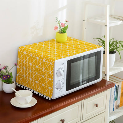 Home Microwave Oven Covers Dustproof Easy To Clean Organizer Kitchen Gadgets Wholesale Accessories Supplies Case Supplies Item