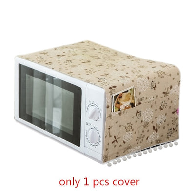 Home Microwave Oven Covers Dustproof Easy To Clean Organizer Kitchen Gadgets Wholesale Accessories Supplies Case Supplies Item