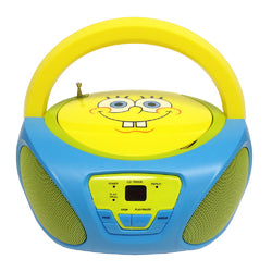 SpongeBob SquarePants CD Boombox with AM/FM Radio