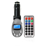 QFX Wireless FM Transmitter- Silver