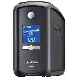 CyberPower(R) CP1000AVRLCD 9-Outlet Intelligent LCD UPS System (1,000VA/600W)
