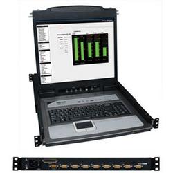 8 Port Kvm LCD Console