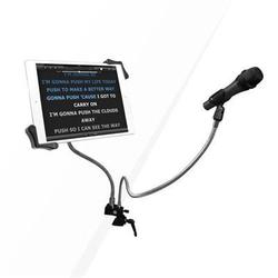 Mic Clip Tab Flex Mount Clamp