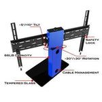 Tabletop Tv Stand 2 Hght Blue