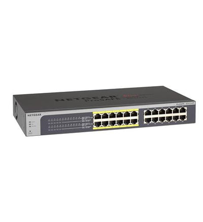 24 Port Gigabit Switch with 12 POE