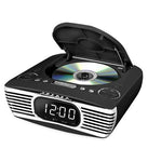 Bluetooth Bedside Stereo, CD, FM, Black