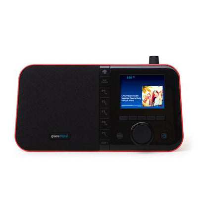 Internet Radio w/Chromecast Built-in-Red